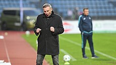 FK Ústí nad Labem - MFK Chrudim, 2. fotbalová liga.. Ústecký kou� Svatopluk...