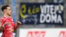 FK Ústí nad Labem - MFK Chrudim, 2. fotbalová liga. Adam �i�ovský, d�íve hrá�...