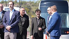 Slavnostní otevírání Dvoreckého mostu. (17. dubna 2026)