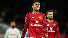 Zklamaný Casemiro Manchesteru United.