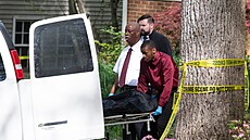 Místo �inu, kde bývalý viceguvernér amerického státu Virginia Justin Fairfax...