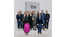 Zástupci Visa a vít�zové Visa Awards 2025