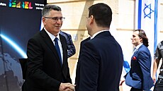 �eský ministr zahrani�í Petr Macinka se setkal se svým izraelských prot�j�kem...
