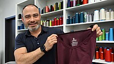 Spolumajitel textilní firmy Lasting v Sokolov� Martin Walter. (14. dubna 2026)