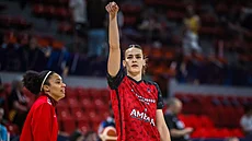 Veronika Vorá�ková ze Zaragozy se chystá na zápas.