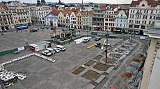 Rekonstrukce nám�stí Republiky v Plzni. Západní strana se stane p�í zónou a...