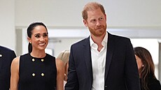 Vévodkyn� Meghan a princ Harry na náv�t�v� Královské d�tské nemocnice v...