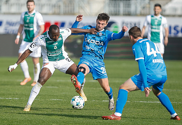 Jablonec - Ml. Boleslav 1:0, domácí jsou prvním finalistou MOL Cupu. Rozhodl Jawo