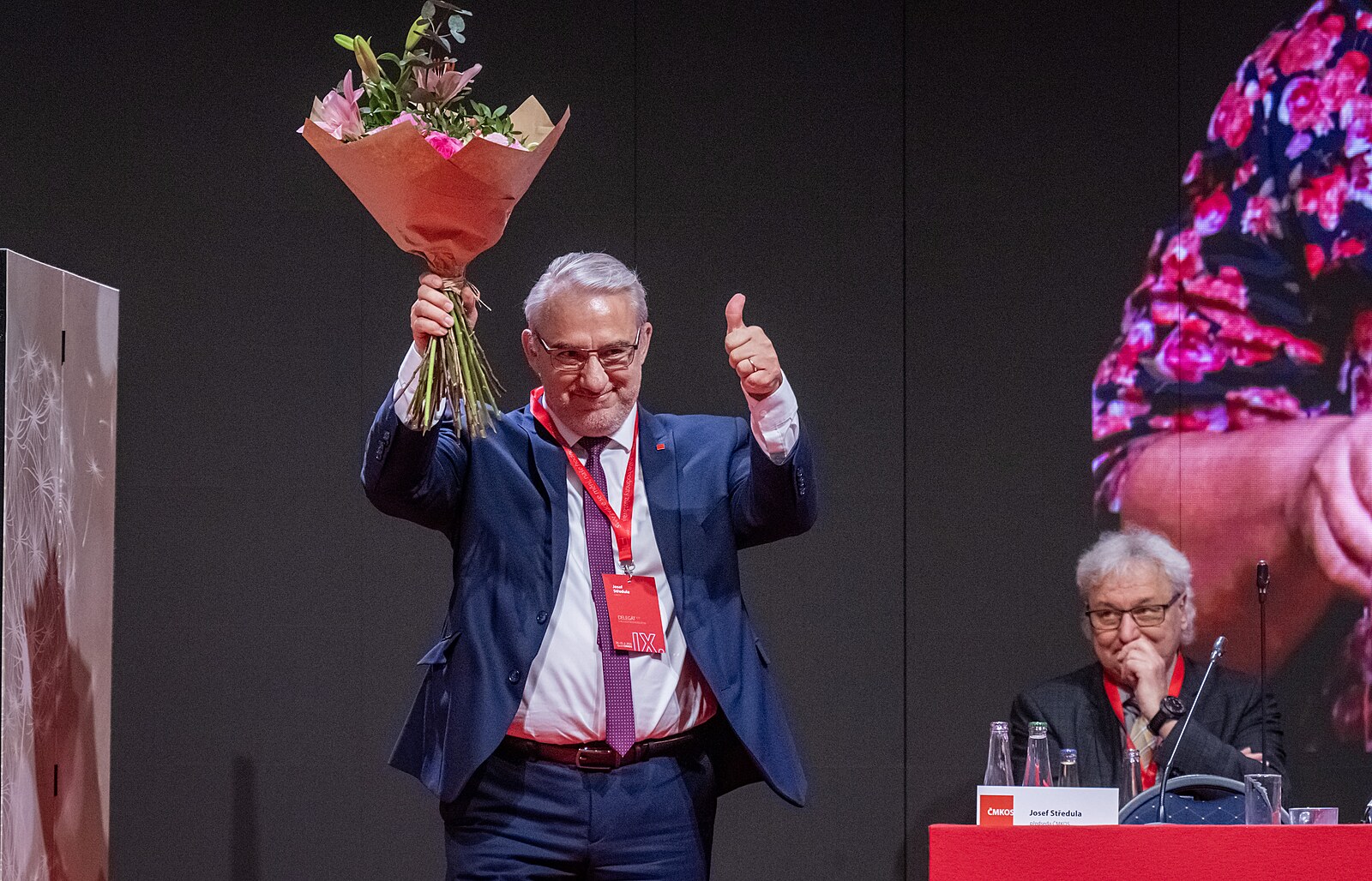 Středula zůstává předsedou odborářů. Uspěl už v prvním kole těsnou většinou