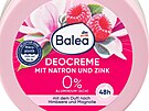 Deodorant nemusí být jen ve spreji. Krémový deodorant Balea se sodou a zinkem...