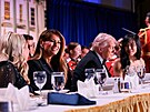 Prezident Donald Trump, první dáma Melania Trumpová, mluv�í Bílého domu...