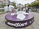 Koalice Jedno Ústí, kterou tvo�í sedm subjekt�, zahájila kampa� p�ed podzimními...