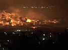 Rafinerii v ruském p�ístavu Tuapse u �erného mo�e zachvátil po ukrajinském...
