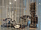 Muzeum telekomunikací ve spole�nosti Cetin � historické telefonní aparáty