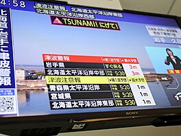 Japonsko zasáhlo silné zem�t�esení, ú�ady varovaly p�ed vlnou tsunami. (20....