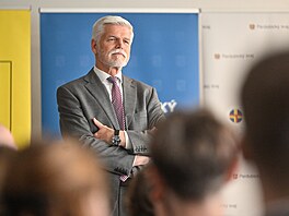Prezident Petr Pavel p�ijel do Pardubického kraje. (22. dubna 2026)