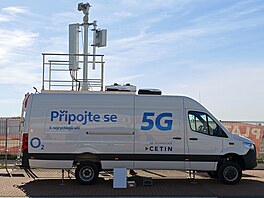 Mobilní BTS spole�nosti Cetin