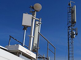 Mobilní BTS spole�nosti Cetin