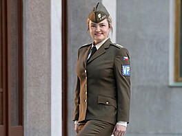 Ministerstvo obrany p�edstavilo nové stejnokroje. (duben 2026)