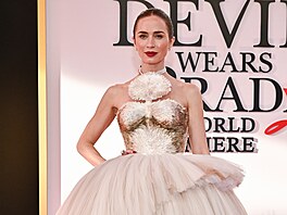 Emily Bluntová na sv�tové premié�e filmu �ábel nosí Pradu 2  v New Yorku (20....
