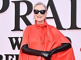 Meryl Streepová na sv�tové premié�e filmu �ábel nosí Pradu 2  v New Yorku (20....