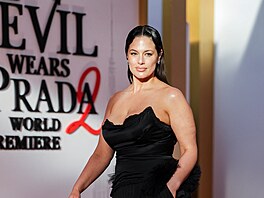 Ashley Grahamová na sv�tové premié�e filmu �ábel nosí Pradu 2  v New Yorku (20....