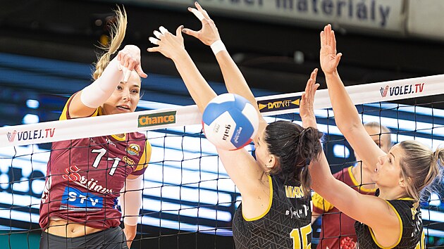 Voleybol: Canavarlar Liberec ile beşinci finaline çıktı