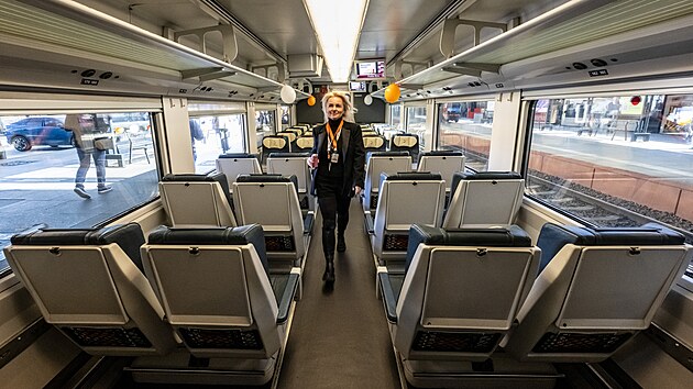 P�edstaven� nov�ch vlak� Leo Express, kter� vznikly d�ky strategick�mu partnerstv� s Renfe a budou nasazeny na mezin�rodn�ch link�ch v �esku a na Slovensku (23. dubna 2026)