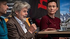Tisková konference s Reinholdem Messnerem a tv�rci projektu The Final...
