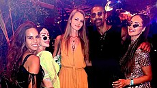 David Haye, Sian Osborneová a Mica Jova na festivale