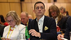 Jan Grolich, jediný kandidát na p�edsedu strany na sjezdu KDU-�SL v ostravském...