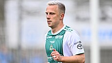 Jablonecký zálo�ník Zorvan b�hem semifinále MOL Cupu. Loni v dresu olomoucké...