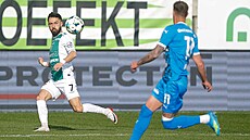 Jablonecký Tchanturishvili se sna�í odcentrovat p�es Hyb�e.