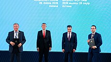 �esko-kazachstánské business fórum. Jednání premiéra Andreje Babi�e (ANO) v...