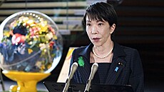 Japonská premiérka Sanae Takai�iová (20. dubna 2026)