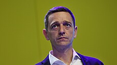 Nový p�edseda lidovc� Jan Grolich na sjezdu v  Ostrav� (25. dubna 2026)