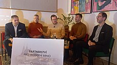 Spolupráci p�vodn� oznamovali zástupci p�ti subjekt� v�etn� p�edsedy �ít Brno...