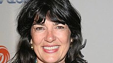 Reportérka americké televize CNN Christiane Amanpourová. - Reportérka americké...