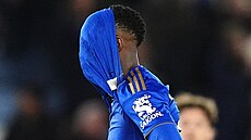 Patson Daka je mrzutý po sestupu Leicester City ze druhé anglické ligy.