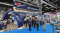 Britský stánek na madridské konferenci WindEurope 2026  (21. dubna 2026)