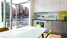 Architekta Anna �lapetová hausbót navrhovala sama pro sebe.