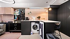 Garsonka o rozloze 30 m² se nachází v �adovém funkcionalistickém dom�.