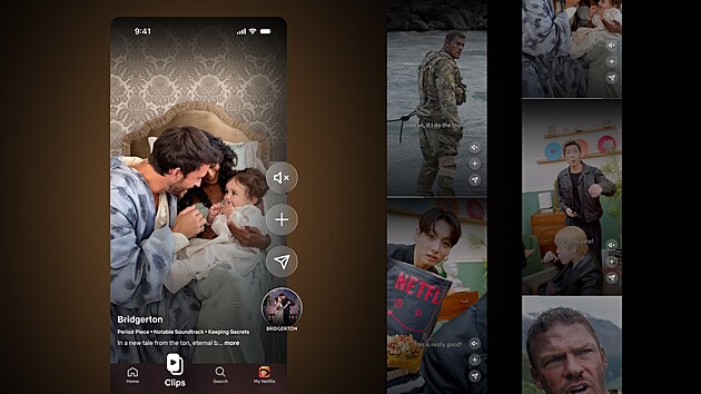 Nov� podoba aplikace Netflix pro smartphony
