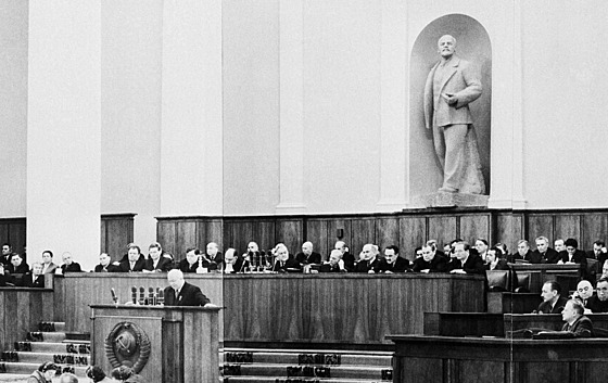 V roce 1956 p�ednesl generální tajemník sov�tských komunist� Nikita Sergejevi�...