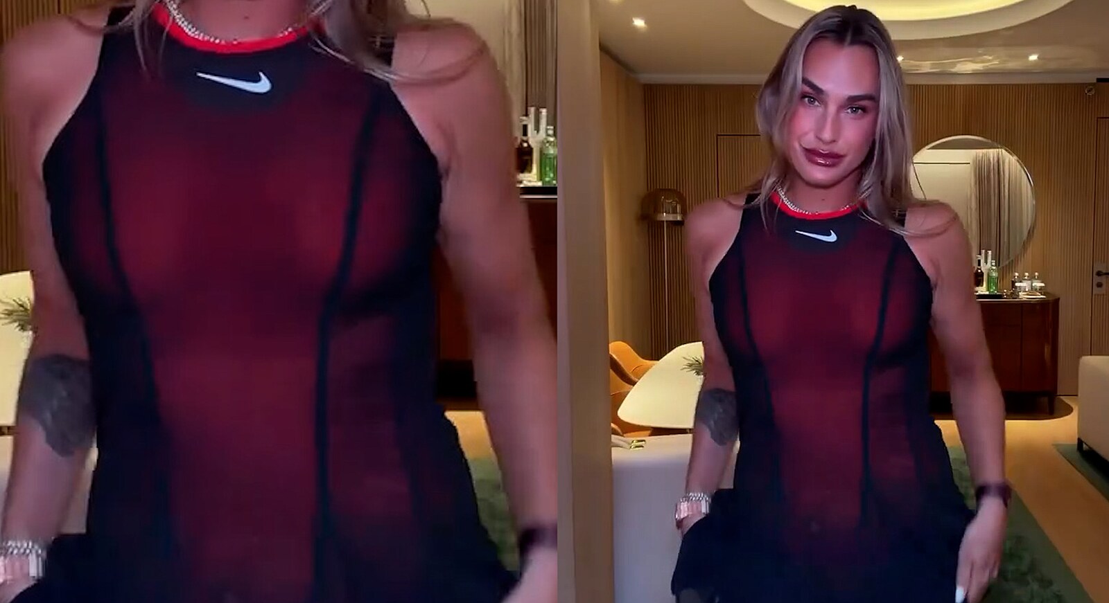 Zatím nejlepší outfit? Sabalenková nadchla fanoušky šaty pro Roland Garros