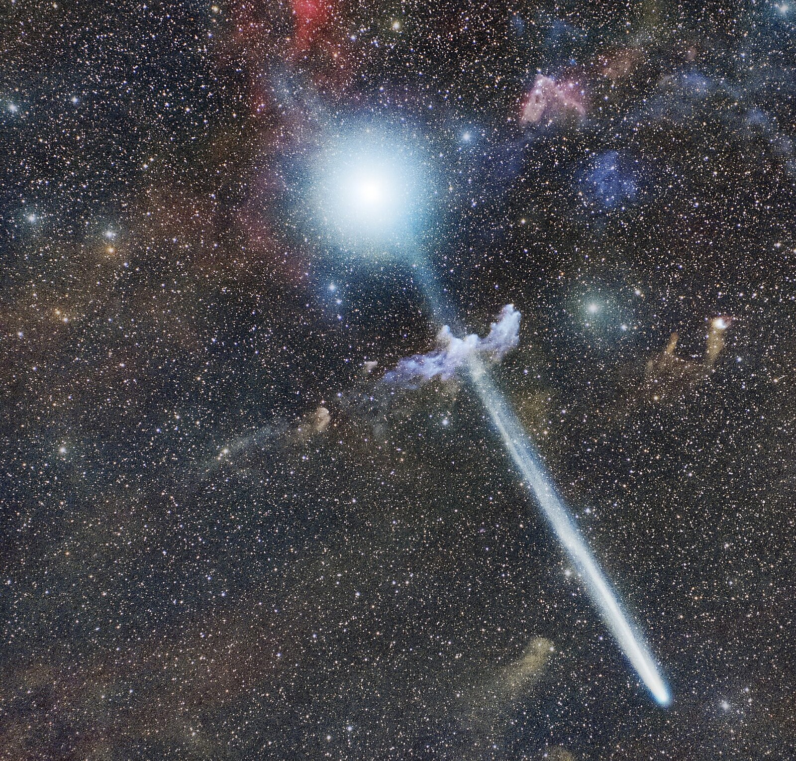 Zachytili kometu v souhvězdí Orionu. Fotka českých astronomů uspěla v NASA