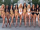Finalistky Miss Czech Republic p�edvedly na Slovensku své postavy v plavkách