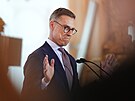Finský prezident Alexander Stubb vystoupil na dvoudenní konferenci "Evropa jako...