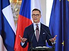 Finský prezident Alexander Stubb vystoupil na dvoudenní konferenci "Evropa jako...