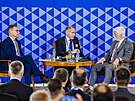 Prezident Petr Pavel a finský prezident Alexander Stubb (vlevo) na dvoudenní...